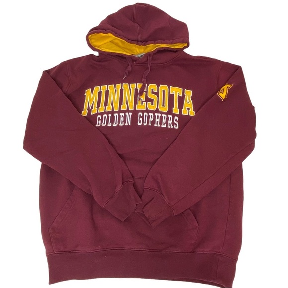 Minnesota Golden Gophers Hoodie  Sweatshirt Adult Size Medium Ski U Mah - Picture 1 of 7